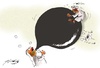 Cartoon: baloon (small) by hamad al gayeb tagged baloon
