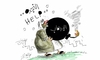 Cartoon: helllllp (small) by hamad al gayeb tagged helllllp