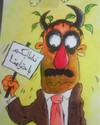 Cartoon: humen right- oregenal (small) by hamad al gayeb tagged humen,right,oregenal