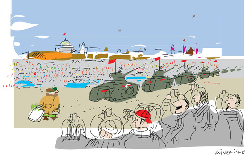 Cartoon: 9 May 2 (medium) by gungor tagged russia