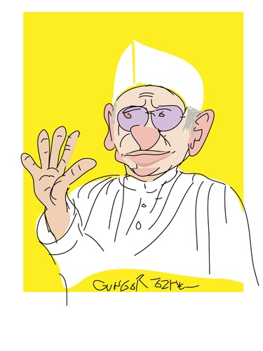 Cartoon: ANNA HAZARE (medium) by gungor tagged india