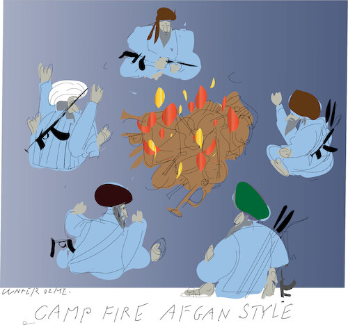 Camp fire