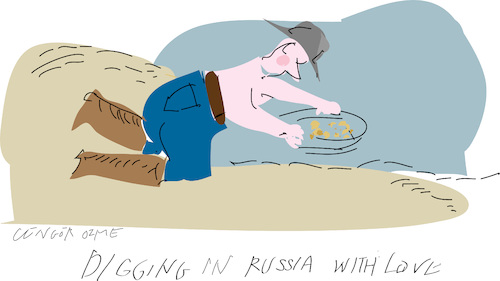 Digging in Russia
