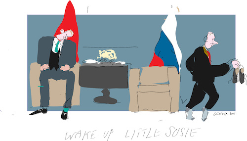 Cartoon: Erdogan and Putin in Sochi 2021 (medium) by gungor tagged erdogan,and,putin,meeting,in,sochi,2021,erdogan,and,putin,meeting,in,sochi,2021