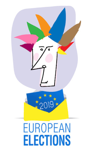 Cartoon: European Election 2019 (medium) by gungor tagged eu,eu