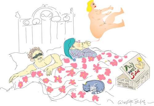 Cartoon: Foursome (medium) by gungor tagged 