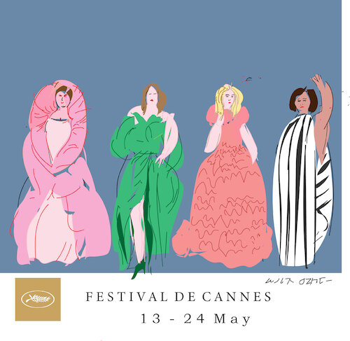 Cartoon: Fresh air from Cannes (medium) by gungor tagged cannes,film,festival,2025,cannes,film,fsstival,2025