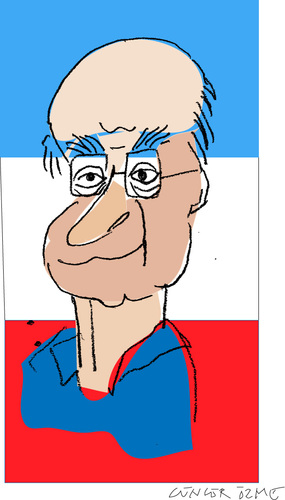 Cartoon: G.Wolinski (medium) by gungor tagged france