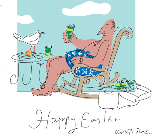 Cartoon: Happy Easter (medium) by gungor tagged australia
