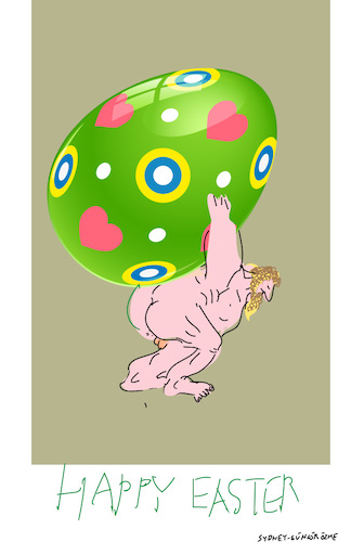 Cartoon: Happy Easter (medium) by gungor tagged celebration