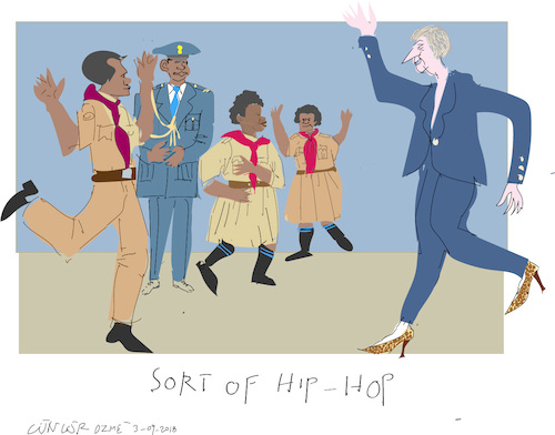 Cartoon: Hip-Hop (medium) by gungor tagged uk