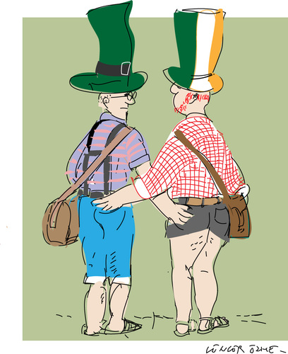 Cartoon: Irish spring (medium) by gungor tagged ireland