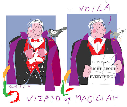 Magician in the politic