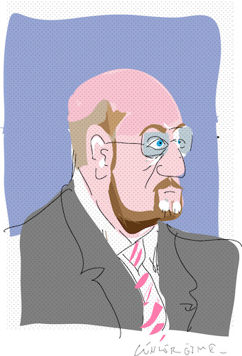 Cartoon: Martin Schulz (medium) by gungor tagged germany