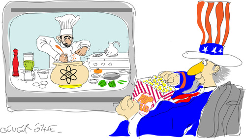 Cartoon: Master Chef (medium) by gungor tagged middle,east