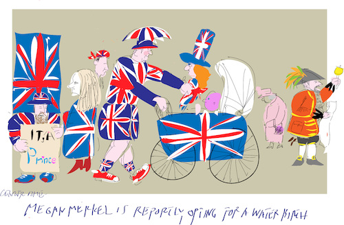 Cartoon: Royal Baby 4 (medium) by gungor tagged uk,uk