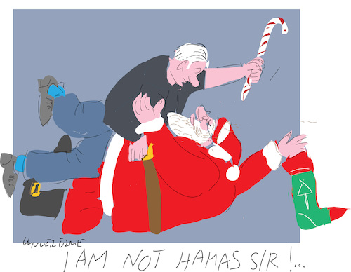 Santa Claus and Bibi