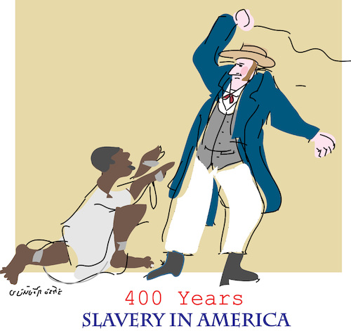 Cartoon: Slavery (medium) by gungor tagged racism,racism