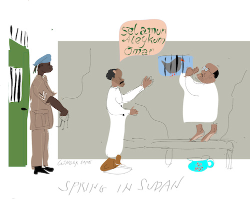 Spring in Sudan this time