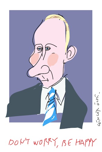 Cartoon: V.Poutine (medium) by gungor tagged russia