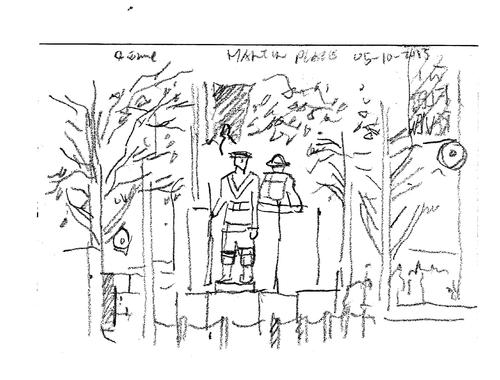 Cartoon: Martin Place-Sydney (medium) by gungor tagged australia