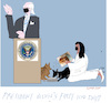 Cartoon: Biden s 100 days (small) by gungor tagged joe,biden,in,office
