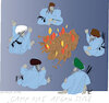 Cartoon: Camp fire (small) by gungor tagged bonfire,afgan,style