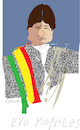 Cartoon: Evo Morales (small) by gungor tagged bolivia