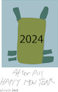 Cartoon: Happy New Year 2024 A (small) by gungor tagged best,wishes,for,2024