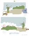 Cartoon: Hunter (small) by gungor tagged hunting