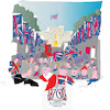 Cartoon: Jubilee celebrations in UK (small) by gungor tagged 70,years,jubilee,for,queen