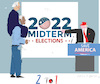 Cartoon: Mid Term Election 2022 USA (small) by gungor tagged mid,term,election,2022,in,usa