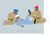 Cartoon: New government at Burkina Faso (small) by gungor tagged burkina,faso,military,coup,2022