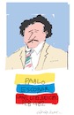 Cartoon: Pablo Escobar (small) by gungor tagged columbia