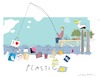 Cartoon: Plastic Pollution (small) by gungor tagged world
