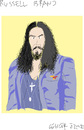 Cartoon: Russell Brand (small) by gungor tagged england