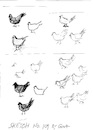 Cartoon: Sketches No.109 and No 110 (small) by gungor tagged animal,sketching