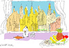 Cartoon: Skyscrapers (small) by gungor tagged architecture
