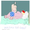 Cartoon: Waiting for godot (small) by gungor tagged waiting,for,cake