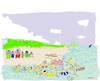 Cartoon: welcome (small) by gungor tagged shipwreck