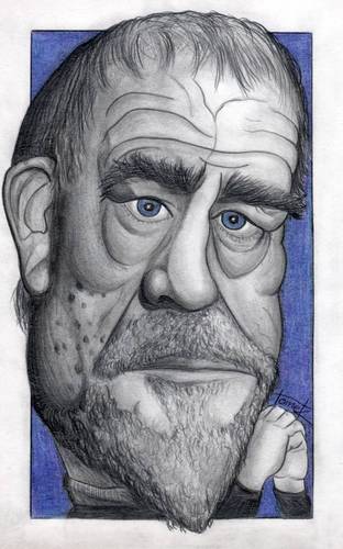 Cartoon: Brian Cox (medium) by Tomek tagged scottish,actors