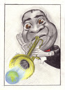 Cartoon: Louis Armstrong (small) by Tomek tagged armstrong
