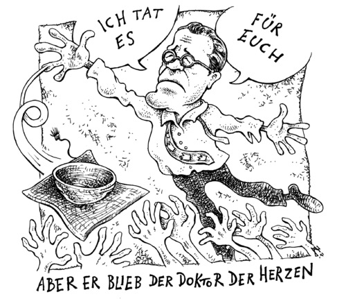 Cartoon: Doktor der Herzen (medium) by JP tagged guttenberg,doktor,doktortitel,plagiatsaffäre,plagiat
