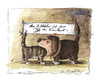 Cartoon: Am 3 Okt ist der Tag der Einheit (small) by Peter Bauer tagged hund,katze,tag,der,einheit,vereinigung