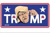 Cartoon: Donald Trump (small) by ESchröder tagged usa,wahlen,vorwahlen,trump,donald,präsidentschaftkandidat,republikaner,rassismus,sexismus,egoman,cartoon,karikatur,eschröder