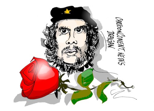 Cartoon: Che Guevara (medium) by Dragan tagged che,guevara