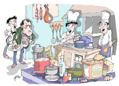 Cartoon: comida rapida (medium) by Dragan tagged comida,rapida