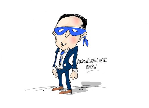 Cartoon: PP-mascarillas (medium) by Dragan tagged pp,partido,popular,spain