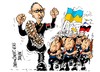 Cartoon: Arseniy Yatsenyuk-twit (small) by Dragan tagged arseniy,yatsenyuk,twiter,ucraina,alemanija,politics,cartoon