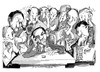 Cartoon: Barack Obama-BP (small) by Dragan tagged barack,obama,bp,british,petrol,golfo,de,mexico,top,kill,luisiana,estados,unidos,casa,blanca,deepwater,horizon,catastrofe,natural